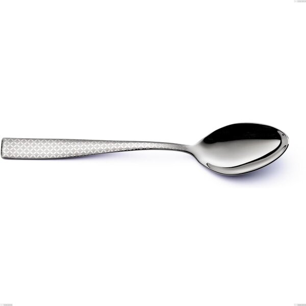 Infinity Monogran Table Spoon, Stainless Steel 18/10 (AISI 304) with Laser Engraving, 2.5 mm Thickness, 214 mm Length