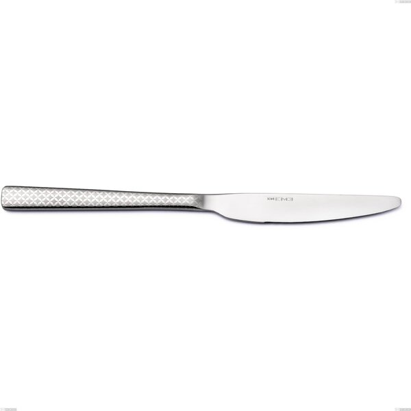 Infinity Monogran Table Knife, Stainless Steel 18/10 (aisi 304) Laser Engraving, Thickness 2.5 mm, Length 242 mm