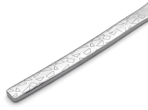 JOY TRIANGLE Table Knife in 18.10 AISI304 Stainless Steel 2 mm, Length 237 mm Steel Handle Dishwasher Safe
