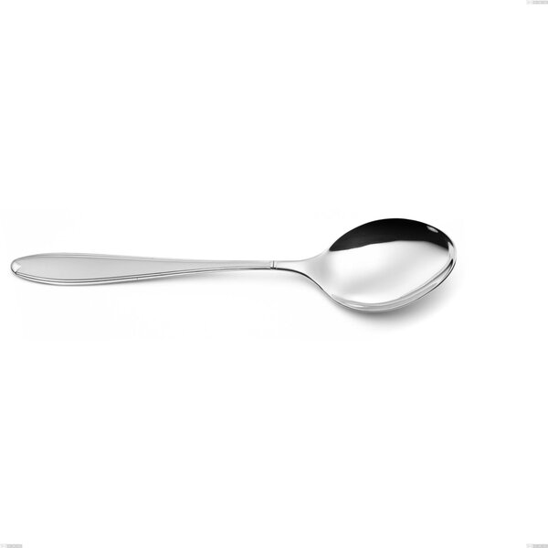Kappa Sandblasted Serving Spoon, 18/10 (AISI304) Sandblasted Steel, Thickness 2.5 mm, Length 243 mm