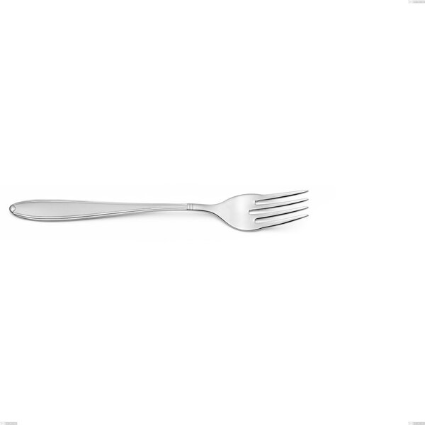 Kappa Sandblasted Fish Fork, 18/10 (AISI304) Sandblasted Steel, Thickness 2.5 mm, Length 195 mm