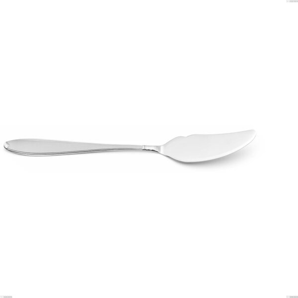 Kappa Sandblasted Fish Serving Knife, 18/10 (AISI304) Sandblasted Stainless Steel, Thickness 2.5 mm, Length 257 mm