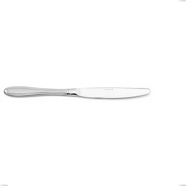 Kappa Sandblasted Table Knife, 18/10 (AISI304) Sandblasted Steel, Thickness 2.5 mm, Length 233 mm