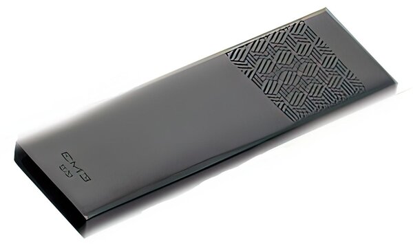 Poggia Cutlery Support for SUSHI Set in 18.10 Steel Size 75x25 h 10 mm Accommodates 2 Cutlery ORIGAMI Black Finish