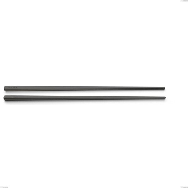Kyoto Sandblasted Black Chopsticks Pair, Sandblasted Stainless Steel (Aisi 304), length 250 mm
