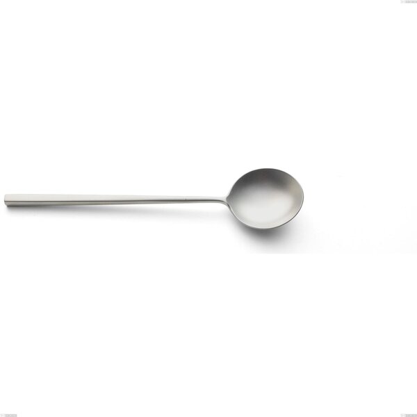 Kyoto Sandblasted Serving Spoon, Stainless Steel (Aisi 304) Sandblasted, Length 238 mm