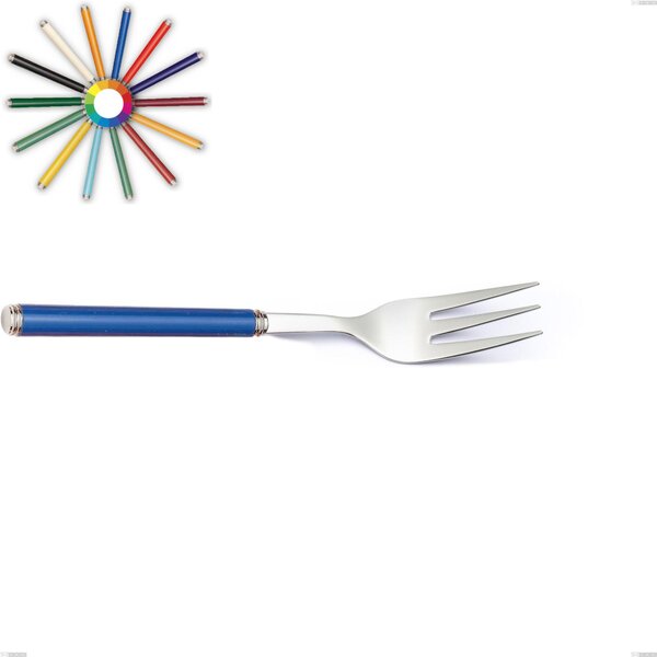 Serving Fork Line, Polished 18/10 Stainless Steel (AISI304), Methacrylate Handles, Length 238 mm Line