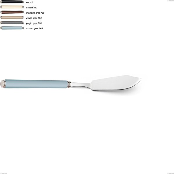 Gres Line Fish Knife, 18/10 AISI 304 Stainless Steel with Acrylic Handles, Length 223 mm Name: Linea Gres