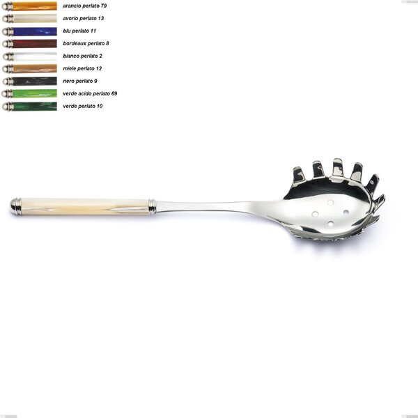 Pearl Line Spaghetti Measure, Stainless Steel 18/10 (AISI304) Length 241 mm with ABS Handle and Double Ring, Dishwasher Safe