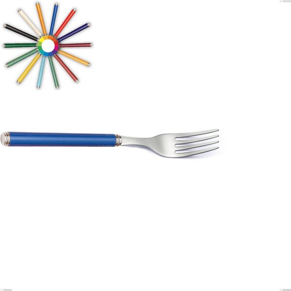 LINEA Table Fork in 18.10 Stainless Steel Length 200 mm Methacrylate Handle Dishwasher Safe