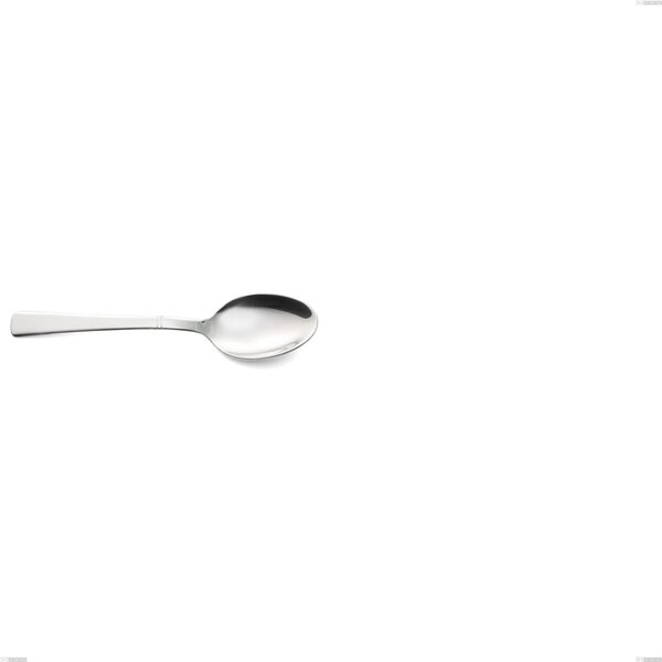 Lux Moka Spoon, Stainless Steel AISI 304 Polished Cutlery, 2.5 mm Thickness, 115 mm Length