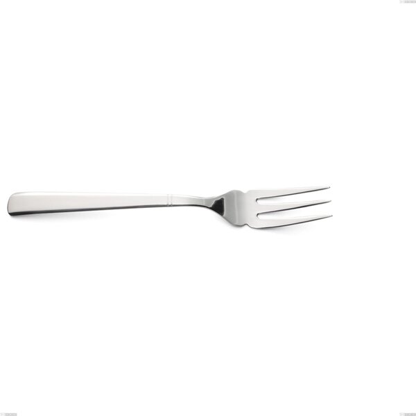 Lux Serving Fish Fork, Stainless Steel Aisi 304 Polished Cutlery, 2.5 mm Thickness, 235 mm Length