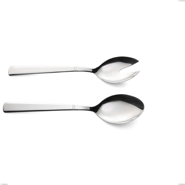 Lux Salad Cutlery Set, Polished AISI 304 Stainless Steel, 2.5 mm Thickness, 226 mm Length