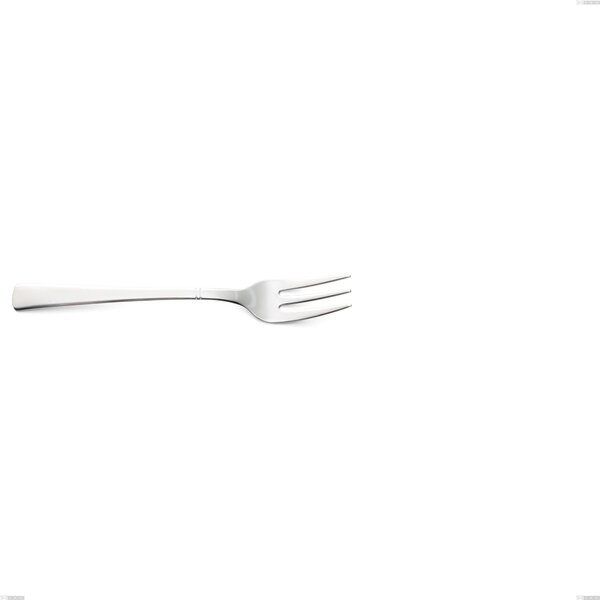 Lux Dessert Fork, Stainless Steel Aisi 304 Polished Cutlery, Thickness 2.5 mm, Length 150 mm