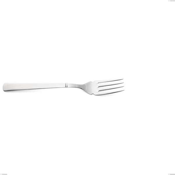 Lux Fish Fork, Stainless Steel AISI 304 Polished Cutlery, 2.5 mm Thickness, 197 mm Length