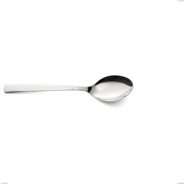 Lux Table Spoon in 18/10 Stainless Steel (AISI 304) Length 195 mm, Thickness 2.5 mm, Polished Stainless Finish, Dishwasher Safe