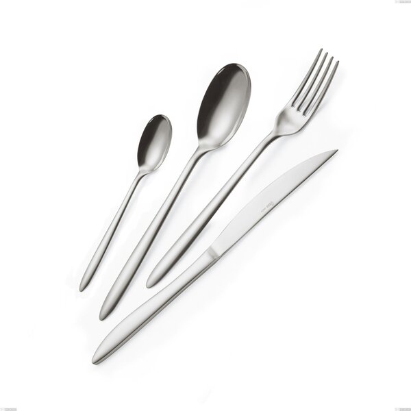 LIVE 18.10 AISI430 Stainless Steel Table Spoon, 2 mm Thickness, 219 mm Length, Polished Steel Handle, Dishwasher Safe