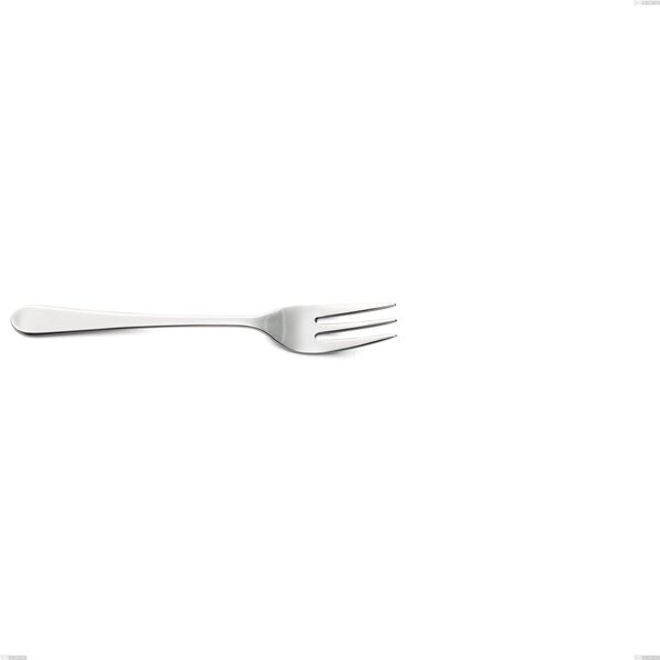 Lady Dessert Fork, 18/10 (AISI304) Polished Stainless Steel, 2.5 mm Thickness, 152 mm Length