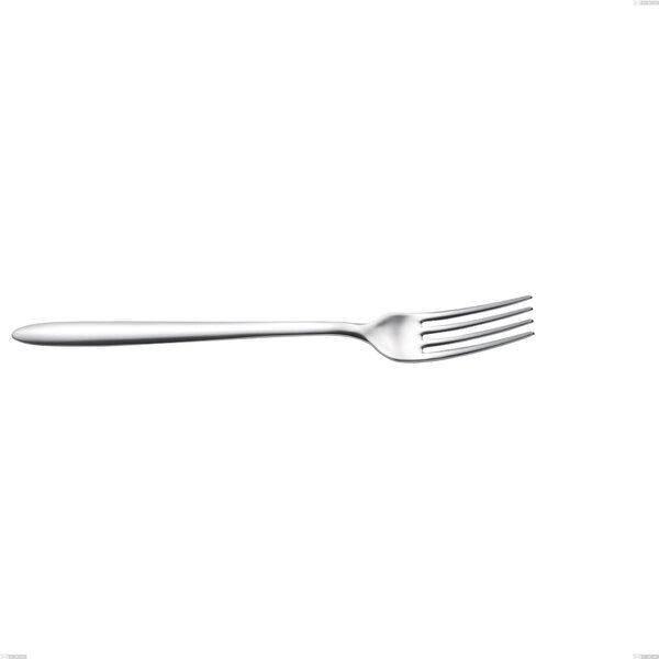 LIVE Table Fork in 18.10 AISI430 Stainless Steel, 2 mm Thickness, 219 mm Length, Polished Stainless Steel Handle, Dishwasher Safe