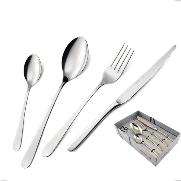 Lady 16-Piece Cutlery Set in Showcase Box, 18/10 (AISI304), 2.5 mm Thickness