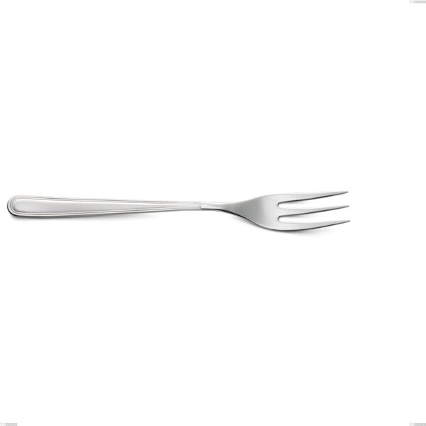 Medea Serving Fork, Polished AISI 304 Stainless Steel, 3 mm Thickness, 231 mm Length