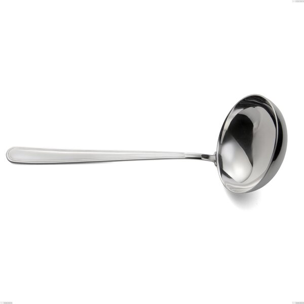 Medea Ladle, Polished AISI 304 Stainless Steel, 3 mm Thickness, 270 mm Length