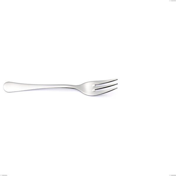Milano Inox 18/10 Dessert Fork, 18/10 Stainless Steel (AISI304) Mirror Polished, 2.5 mm Thickness