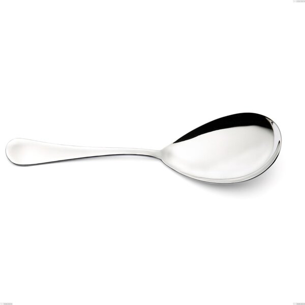 Milano Inox 18/10 Rice Scoop, Mirror Polished 18/10 Stainless Steel (AISI304), 2.5 mm Thickness