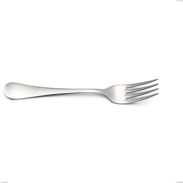Milano Inox 18/10 Serving Fork, Polished Mirror Finish Stainless Steel 18/10 (AISI304), 2.5 mm Thickness