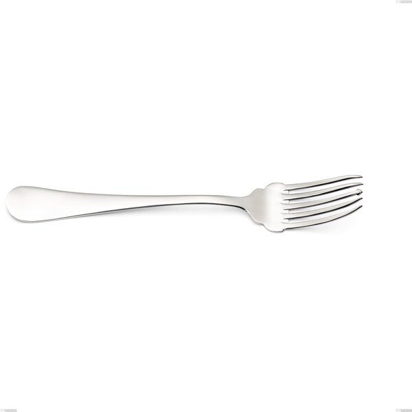 Milano Inox 18/10 Spaghetti Fork, 18/10 Stainless Steel (AISI304) Mirror Polished, 2.5 mm Thickness, 205 mm Length