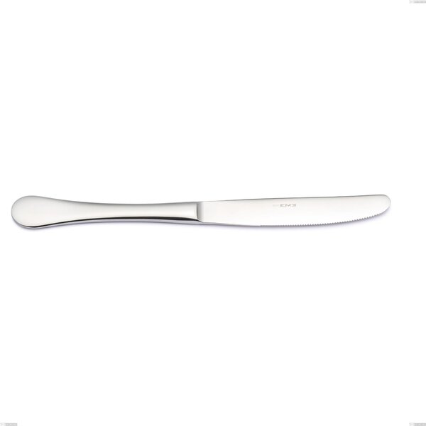 Affordable Milano Inox 18/10 Table Knife, Mirror-Polished Stainless Steel 18/10 (AISI304), 2.5 mm Thickness