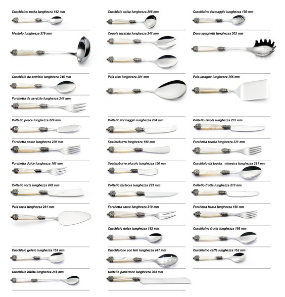 Mirage Serving Fork, Stainless Steel 18.10 (AISI 304)