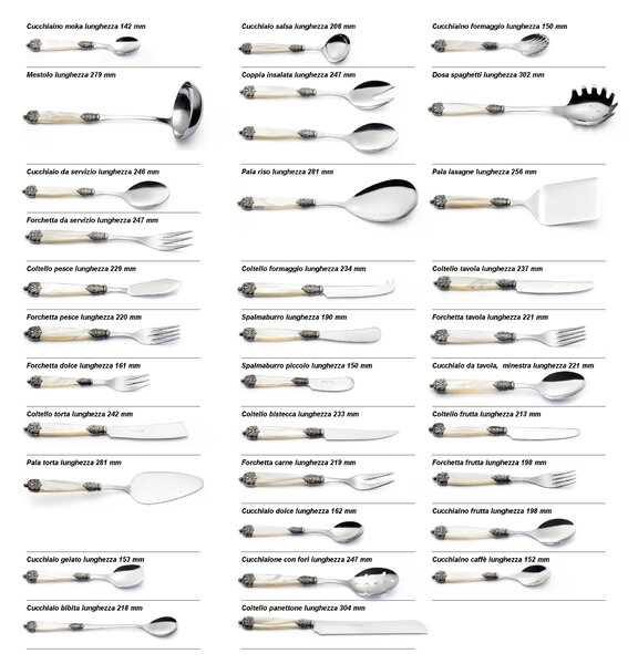 Mirage 1 Place Setting Cutlery, Stainless Steel 18.10 (AISI 304)
