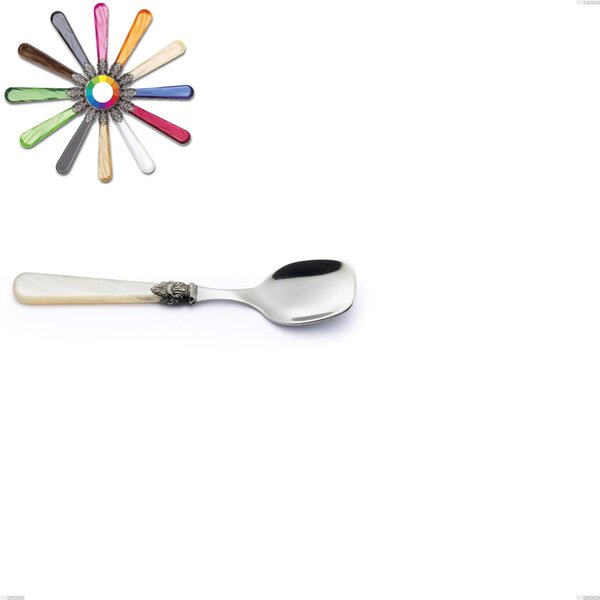 Napoleon Pearl Ice Cream Spoon, (18.10 aisi304 Stainless Steel), Length 147 mm with Methacrylate Handles, Napoleon