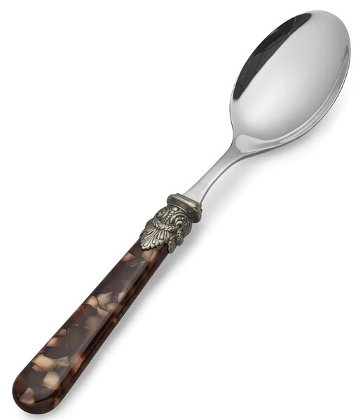 Napoleon Tartarugato Table Spoon with Stainless Steel Blade 18.10 (AISI 304), Bezel Dimensions Length 209 mm