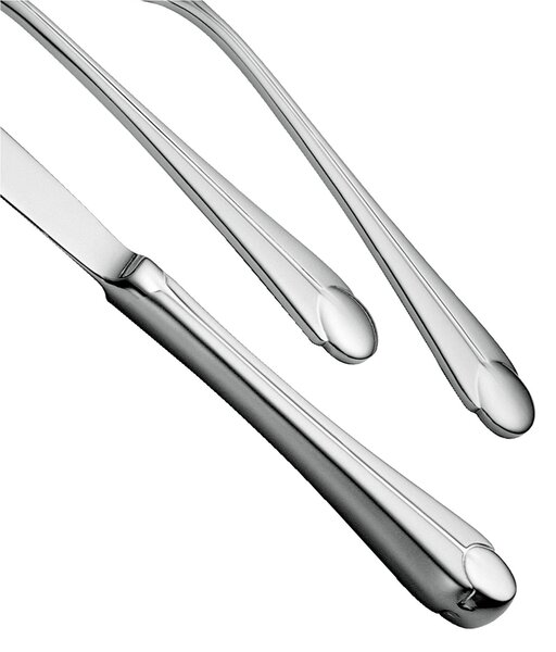 NACRE' 24-Piece Cutlery Set Stainless Steel 18.10 (AISI304) Polished 3.5 mm Thickness in Gift Box