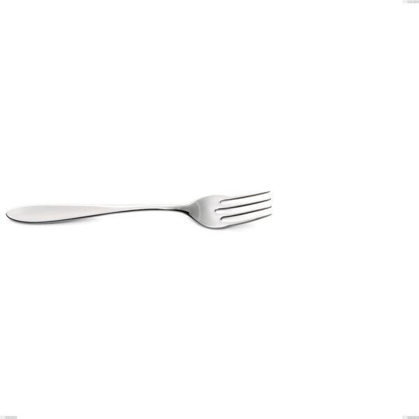 Oasi Fish Fork, Stainless Steel Aisi 304 Polished Cutlery, 2 mm Thickness, 197 mm Length