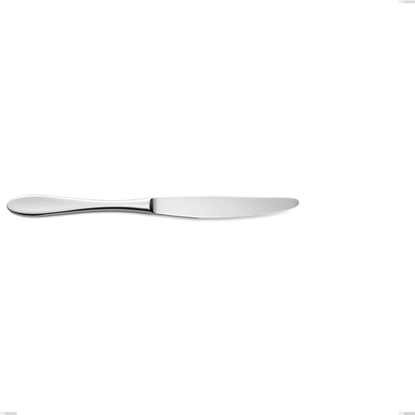 Oasi Table Knife, Stainless Steel Aisi 304 Polished Cutlery, 2 mm Thickness, 233 mm Length