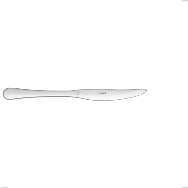 Oxford Sandblasted Affordable Table Knife, Stainless Steel 18/0 (aisi 304) Sandblasted, Nickel Free, 2 mm Thickness, Length 220 mm