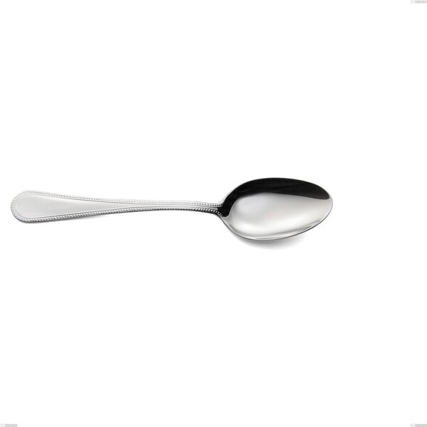 Table Spoon, Perles Soup, Polished AISI 304 Stainless Steel, 2.5 mm Thickness, Classic Design, Length 205 mm
