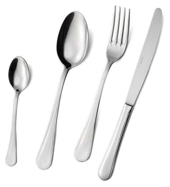 Perles Stainless Steel Cutlery Set 18/10 (AISI304) 24 Pieces for 6 Table Settings 2.5 mm Mirror Polished