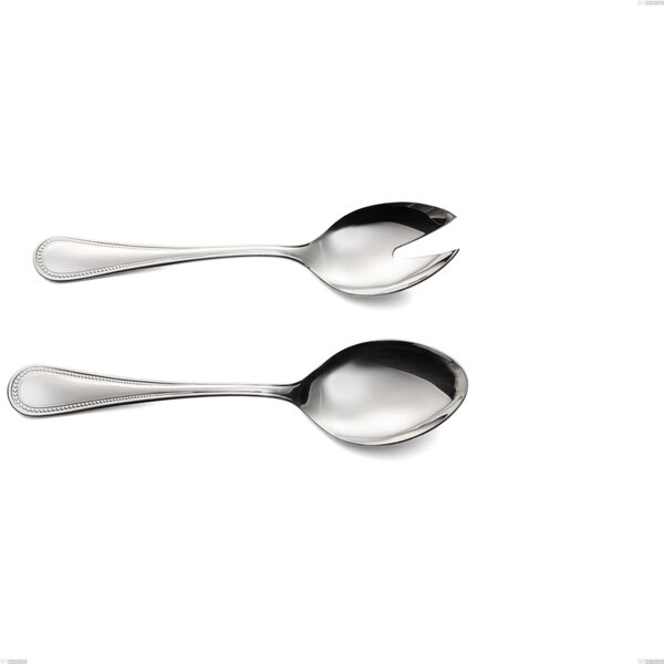 Privilege Salad Pair, Polished AISI 304 Stainless Steel Cutlery, 2.5 mm Thickness, 233 mm Length