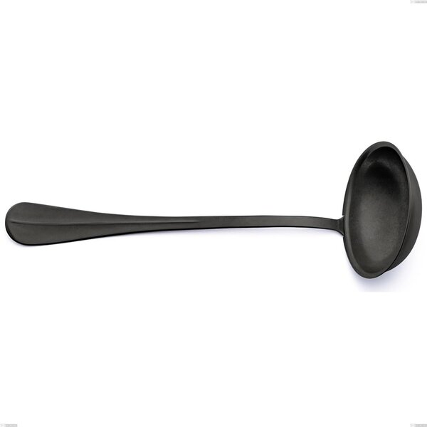 Royal Retr� PVD Black Ladle, Antique 18/10 Stainless Steel, 2.5 mm Thickness, 287 mm Length, PVD Black