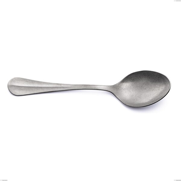Royal Retro Serving Spoon, 18-10 Stainless Steel Vintage Finish, 2.5 mm Thickness, 233 mm Length