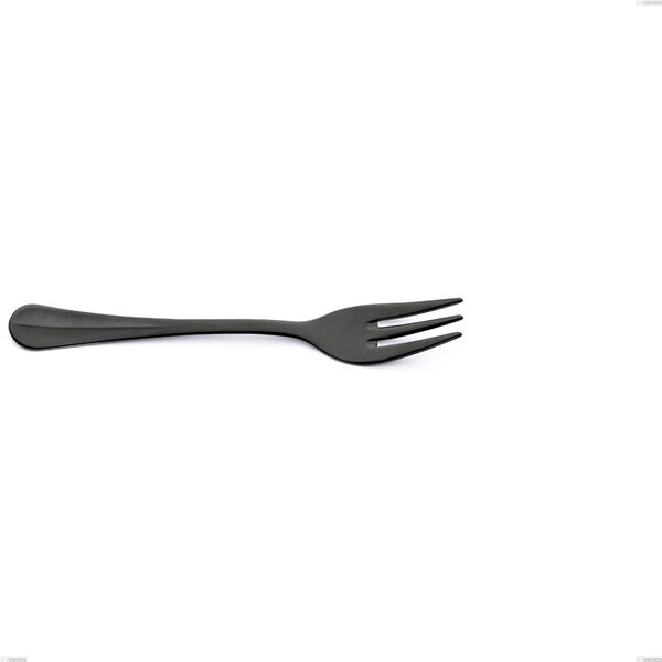 Royal Retr� PVD Black Dessert Fork, Vintage 18/10 Stainless Steel, 2.5 mm Thickness, 152 mm Length, PVD Black