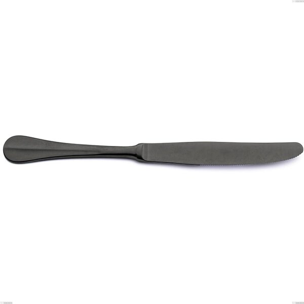 Royal Retr� PVD Black Table Knife, Antique Stainless Steel 18/10, 2.5 mm Thickness, 240 mm Length, PVD Black
