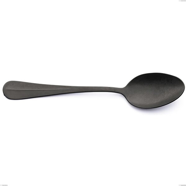 Royal Retr� PVD Black Table Spoon, Antique 18/10 Stainless Steel, 2.5 mm Thickness, 205 mm Length, PVD Black