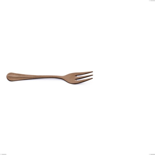 Royal Retr� PVD Chocolate Dessert Fork, Antique 18/10 Stainless Steel, 2.5 mm Thickness, 152 mm Length, PVD Chocolate