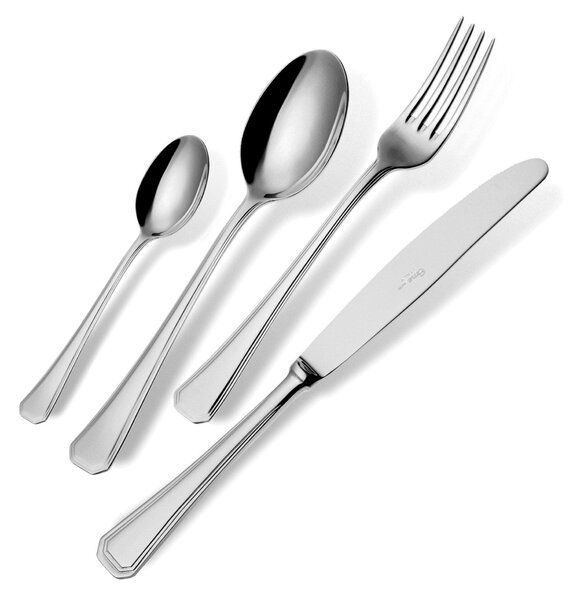 Showcase Box 6 Pieces Savoia Beverage Spoons, Stainless Steel 18.10 (AISI304), 2.5 mm Thickness