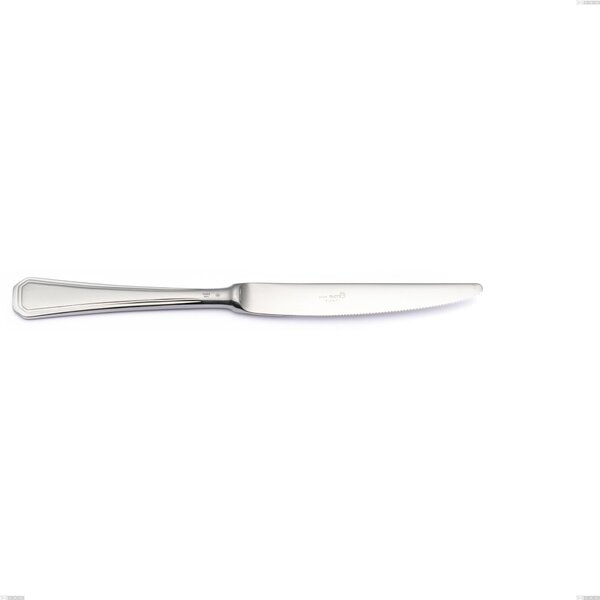 Savoia Argento 8 micron Steak Knife, Stainless Steel Aisi 304 Silver Finish, 8 micron silver thickness, 3 mm cutlery thickness, 230 mm length